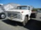 1971 FORD F-600 FLATBED TRUCK,  V8 GAS, 5+2 SPEED, 15' BED, SINGLE AXLE, SP
