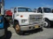 1988 FORD F700 CAB & CHASSIS,  V8 GAS, 5 SPEED, SINGLE AXLE, SPRING SUPSENS