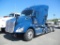 2016 KENWORTH P680 TRUCK TRACTOR,  (WRECKED) MAX 13 DIESEL, 10 AUTOMATIC SP