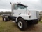 2000 VOLVO WG64 CAB & CHASSIS,  VOLVO 345HP DIESEL, 9LL TRANSMISSION, TWIN