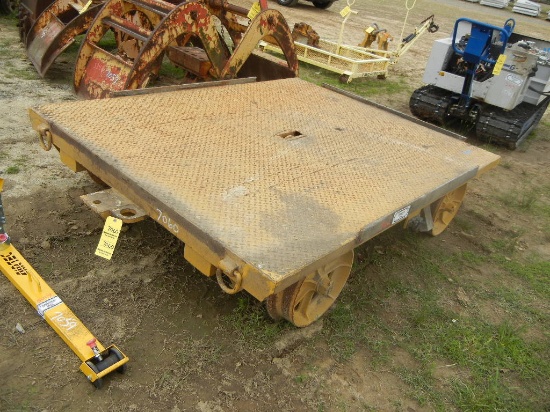 2012 NOLAN 10S-124 RAIL CART,  10,000-LB CAPACITY