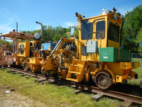 2014 BNSF SUPER TKO HIGH PRODUCTION TIE INSERTER,  CATERPILLAR 6-CYL DIESEL