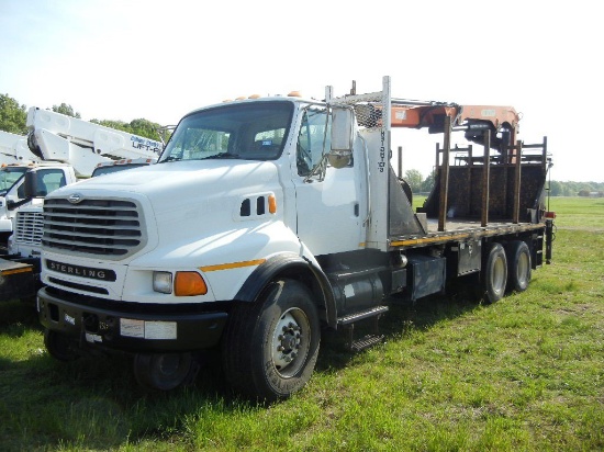 2003 STERLING LT9513 MATERIAL HANDLER TRUCK, 78,000+ mi,  CAT C-12 DIESEL,