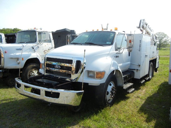 2008 FORD F750 SUPER DUTY WELDING TRUCK, 88,072+ mi,  HYRAIL, CATERPILLAR C