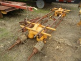 HYDRAULIC RAIL PULLER  AND RAIL BENDER