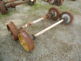 (2) RAIL AXLES