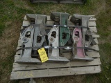 PALLET WITH (3) ALUMINUM RAIL JACKS