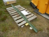 PALLET WITH KNOX KERSHAW  MODEL 85 AND Z-BAR MODEL 850 PARTS