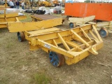 RAIL CART WITH  TIE RACKS