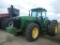 JOHN DEERE 8400 WHEEL TRACTOR  MFWD, POWER SHIFT, FOUR REMOTES, QUICK HITCH
