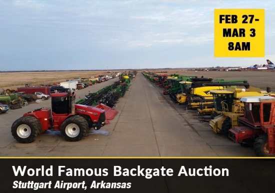 World Famous Backgate Auction/Farm Equip Day