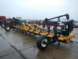BRANDT HIPPER/ROLLER,  26', 3 POINT, YETTER HYDRAULIC MARKERS