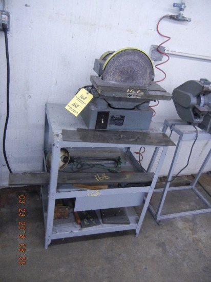 ROCKWELL DISC SANDER  WITH TABLE AND CONTENTS