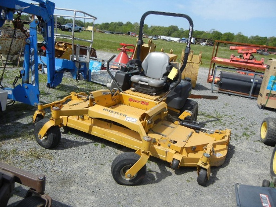 HUSTLER SUPER 104 COMMERCIAL ZERO TURN LAWN MOWER, 979 hrs,  KAWASAKI GAS,