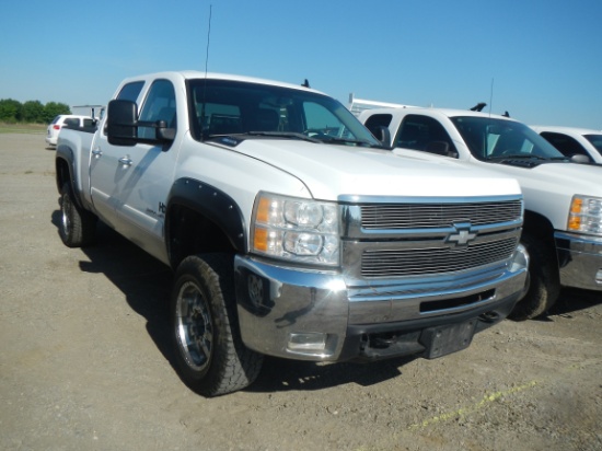 2007 CHEVROLET 2500 HD TRUCK, 268,000+ mi,  CREW CAB, 4 X 4, DURAMAX 6.6 LI