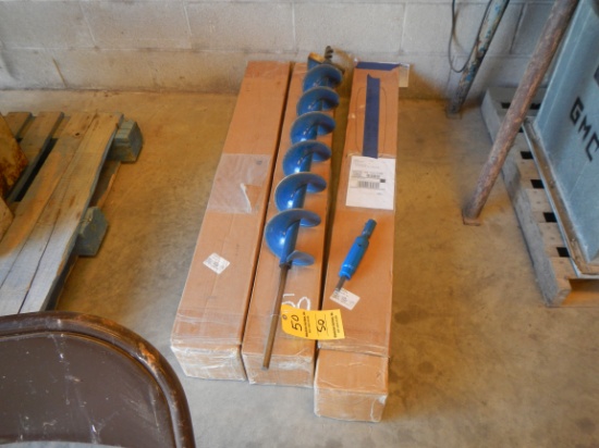(3) AUGERS WITH BITS