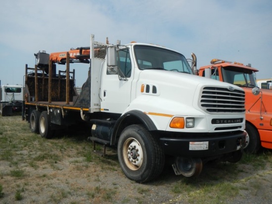 2003 STERLING LT9513 MATERIAL HANDLER TRUCK, 78,000+ mi,  CAT C12 DIESEL, 8