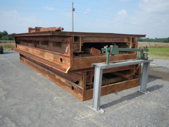 THRUMAN TRUCK SCALES,  50', WITH METAL DECK