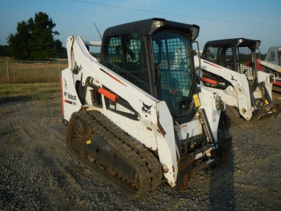 2014 BOBCAT T590 RUBBER TRACK SKID STEER, 2,143 hrs,  A-71 PACKAGE, HI-FLOW