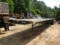 1999 FONTAINE FLATBED TRAILER,  48', SPREAD AXLE, SPRING RIDE WITH AIR BRAK