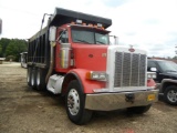 2000 PETERBILT 357 DUMP TRUCK, 580,826 mi,  CATERPILLAR 3406 DIESEL, 13 SPE