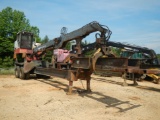 1997 PRENTICE 210E KNUCKLE BOOM LOADER, 12,274 HRS  MOUNTED ON TANDEM AXLE