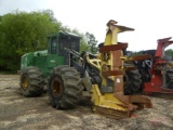 2011 JOHN DEERE 843 K FELLER BUNCHER, 6100 hrs,  CAB, AC, 4X4 S# 637974