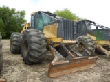 JOHN DEERE 648G IV SKIDDER, 5379 hrs,  CAB, 4X4 S# 590170 C# 13