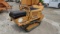 ASTEC TF300B TRENCHER, 2224 hrs,  RUBBER TRACKS, DIRT CHAIN S# TF300B57598