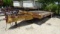 1997 EAGER BEAVER 20XPT EQUIPMENT TRAILER,  PINTLE HITCH, AIR BRAKES, TANDE