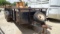 PERFORMANCE/PARKER TAG TRAILER,  TANDEM AXLE, BALL HITCH, METAL SIDES, WOOD
