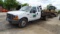 2000 FORD F350 FLATBED TRUCK, 148,564 mi,  EXTENDED CAB, POWERSTROKE DIESEL