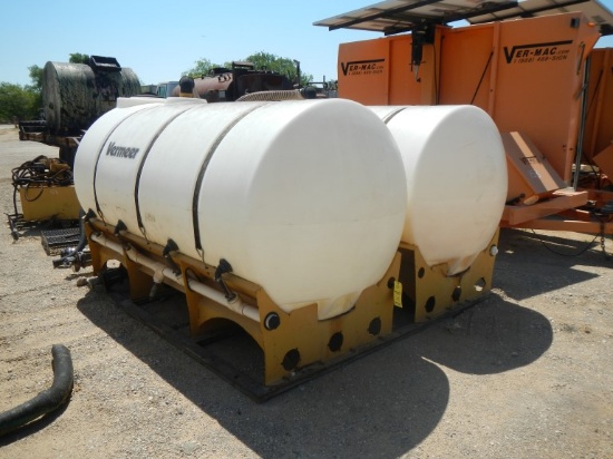VERMEER MIXING TANKS  WITH MIXERS, GAS POWERED HYDRAULIC PUMP