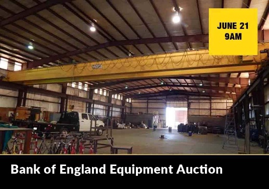 Bank of England Equipment Auction