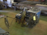 MILLER NT WELDER  WITH MILLER 22A WIRE FEEDER S# LH240223C