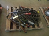 PALLET OF WELDING CABLE & STINGERS