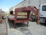 2004 TOW MASTER GOOSENECK TRAILER,  TANDEM AXLE, ELECTRIC BRAKES, 20' LOAD