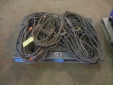 PALLET OF WELDING LEADS