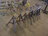 (8) PIPE ROLLER STANDS & ROLLERS