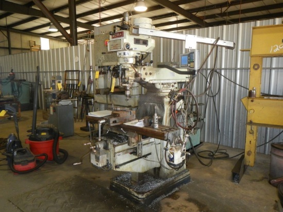 ACRA GS18V MILLING MACHINE,  ACU-RITE CONTROL PANEL LOAD OUT FEE: $150.00 S