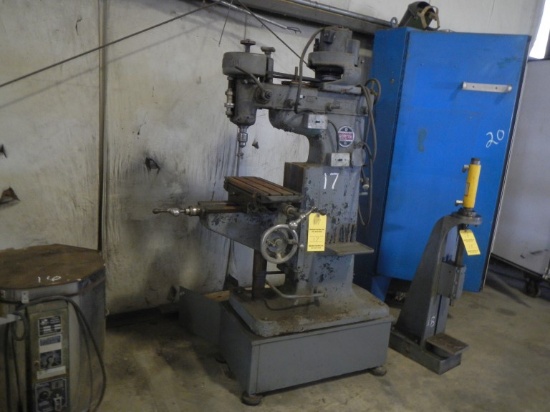 GORTON MILLING MACHINE,   LOAD OUT FEE: $50.00 S# 11360