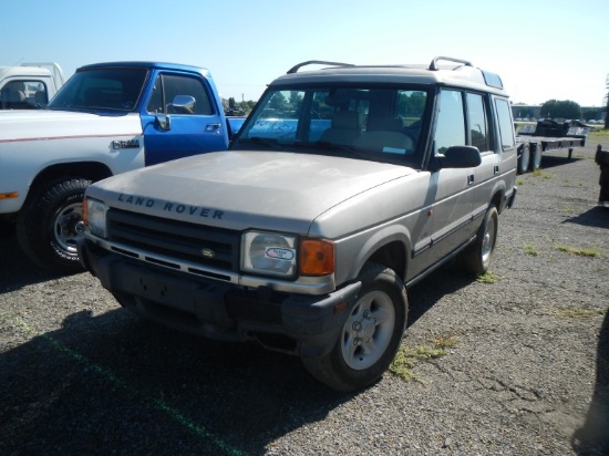 1997 LAND ROVER DISCOVERY SUV,  GAS, AUTOMATIC, PS, AC, (DOES NOT RUN) S# 3