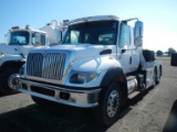 2007 INTERNATIONAL 7500 FLATBED TRUCK, 137,651 mi,  DIESEL, 10 SPEED, AC, P