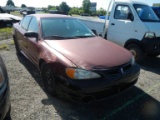 2003 PONTIAC GRAND AM CAR, 163,724 MI,  GAS, AUTOMATIC, P/S (WATER PUMP BAD