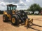 2013 JOHN DEERE 544K WHEEL LOADER, 2,935 hrs,  CAB, AC, BUCKET, FORKS S# 1D