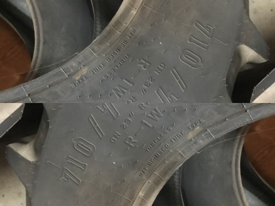 (1) NEW 710/70R42 R-1W TIRE