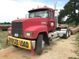 1997 MACK CH613 HAUL TRUCK, 198,926 mi,  DAY CAB, MCK E7-454 DIESEL, MACK 1