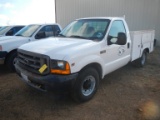 2000 FORD F250 XL MECHANICS TRUCK, 200K + MILES  GAS, AUTOMATIC, AC, KNAPHE