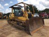 2008 KOMATSU D65EX-15 CRAWLER DOZER, 6,649 hrs,  CAB, AC, SWEEPS, SEMI-U DO