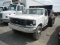 1994 FORD F350 FLATBED PICKUP TRUCK,  V8 GAS, AUTOMATIC, PS, AC, (DOES NOT